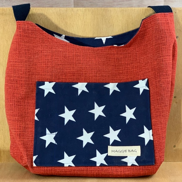 maggie bag Handbags - Maggie Bag. Flag In Design